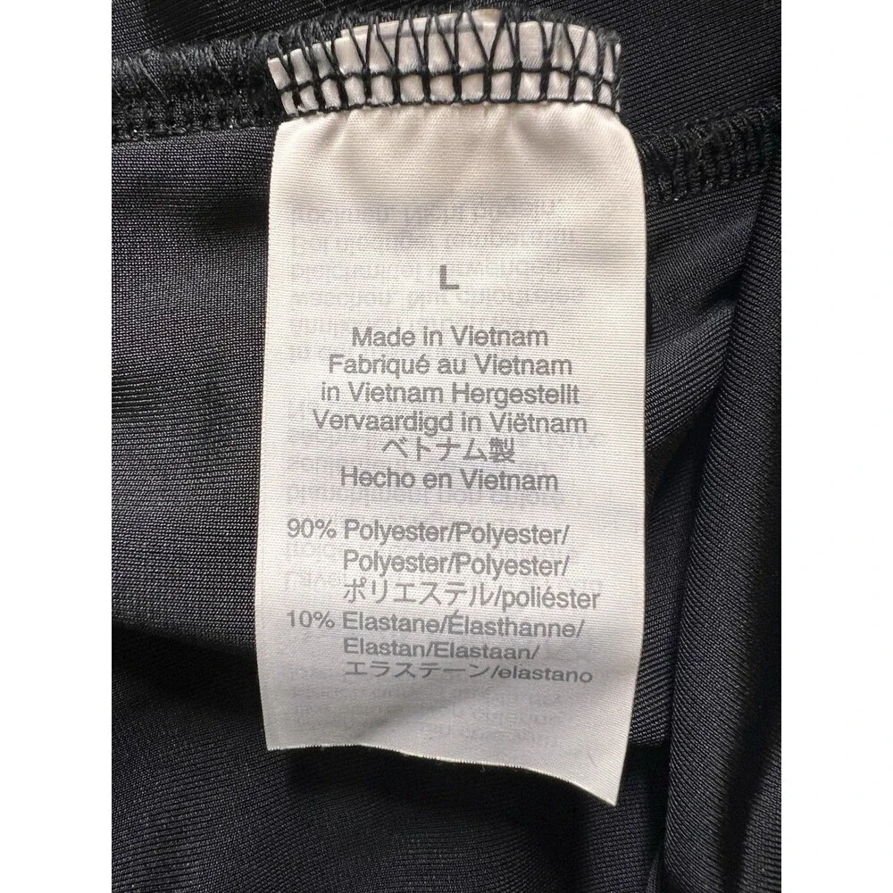 J.Crew Black Velvet Velour Leggings Women’s Large Stretch Pull On Pants